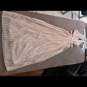 Brand new blush  colour formal dress.
